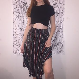 Hollister midi skirt